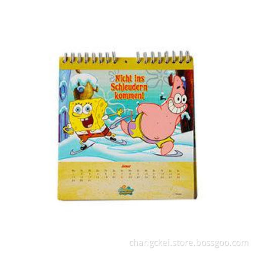 OEM Customized desk calendar / wall calender Spiral Bound N